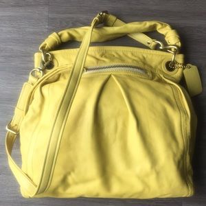 🛍 Leather Coach Bag